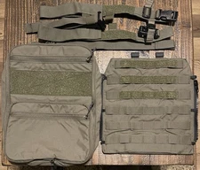 Crye Precison 2.0 Molle Back Panel/ Haley Strategic Flatpack Plus