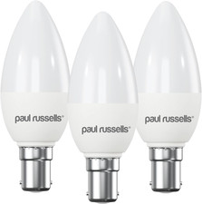 LED Light Small Bayonet Cap B15, 40Watt Equivalent, 4.9W 470LM LED Bulbs, 6500K