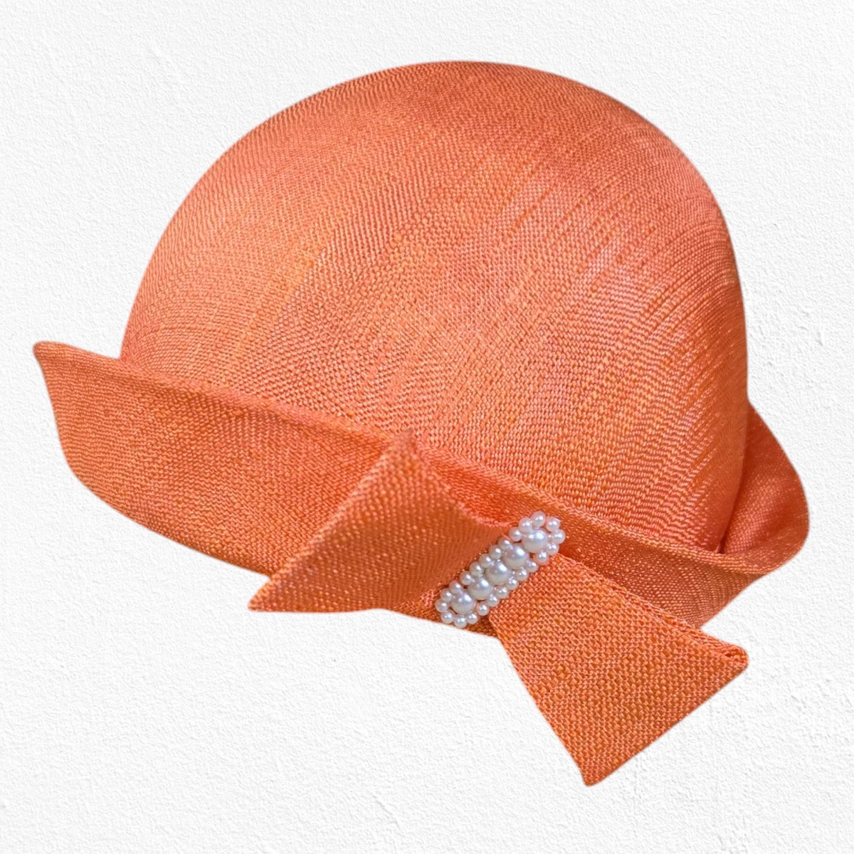 Orange Women Flopper Hat Meet the pinned floppy hat ✨ Lightweight, comfortable, and  main image 4