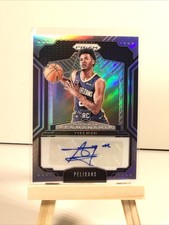 2024-25 Panini Prizm Rookie Penmanship Silver Prizm Yves Missi Auto #RPE-YVE