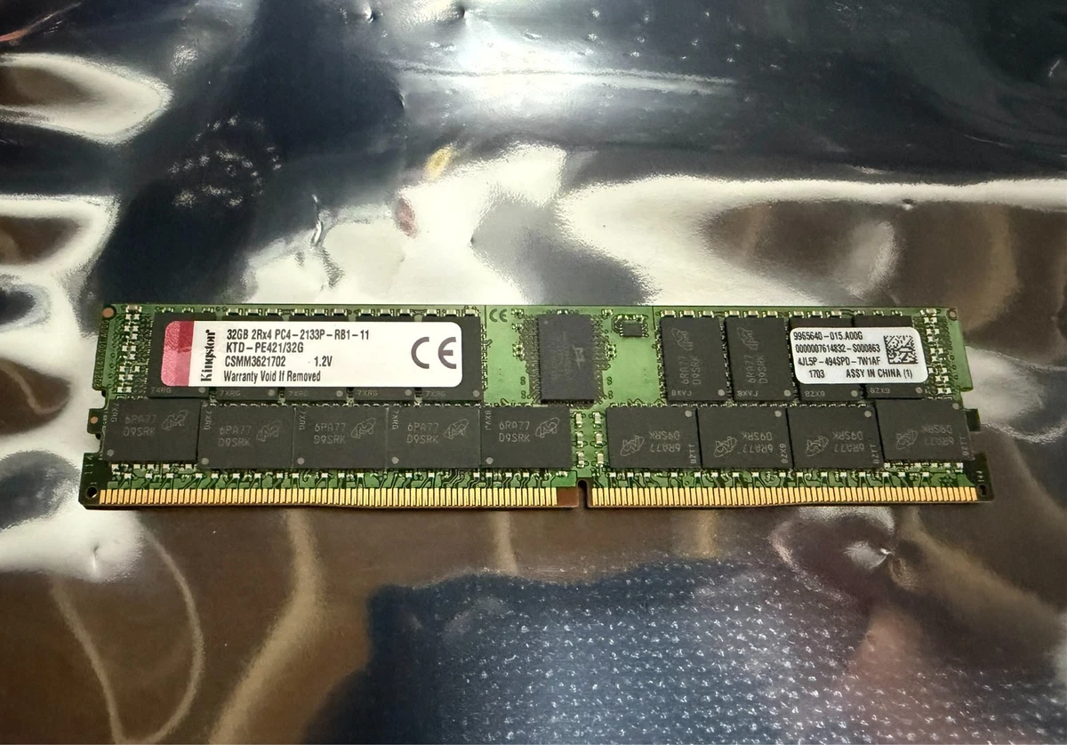 Kingston DDR4 SDRAM 32 GB Total Capacity Memory (RAM) for sale | eBay