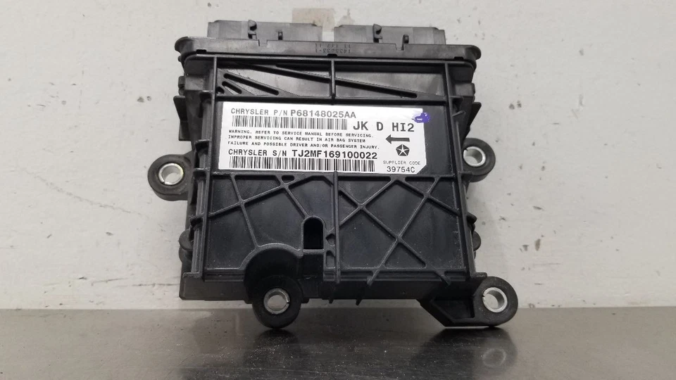 11 MÓDULO BOLSA JEEP WRANGLER JK SRS 68148025AA Foto 4 de 4