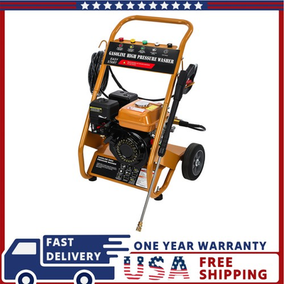 #ad Cold Water Pressure Washer 3950 PSI 212cc 2.6 GPM With 0° 15° 25° 40° Nozzles $272.90