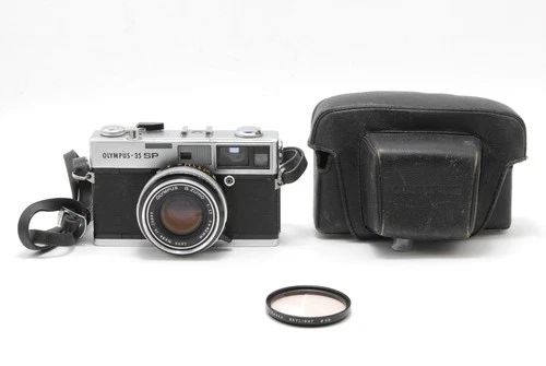 [EXC+5 w/Case] Olympus 35 SP 42mm f1.7 Rangefinder 35mm Film Camera From JAPAN