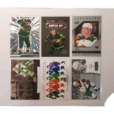 Minnesota Wild 40 Card Lot - Joel Eriksson Ek Outburst Silver 