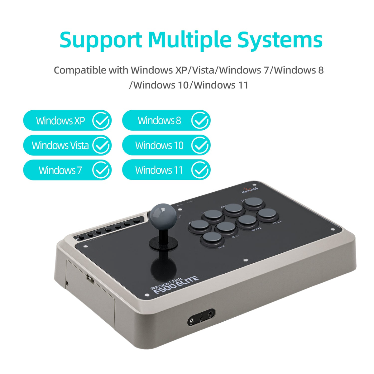 Mayflash F500 Elite Arcade Stick For PS3/4 Xbox 360 Xbox One