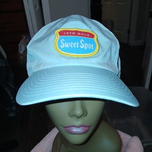 Nineteenth Hole "Sweet Spot" American Needle Adjustable Golf Member Hat Cap.