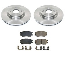 Custom Kit - Front Vented Durago Brake Rotors and Pads for Kia Soul