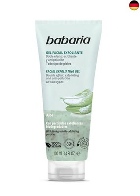 Babaria Aloe Gesichtspeeling-Gel, 100 ml