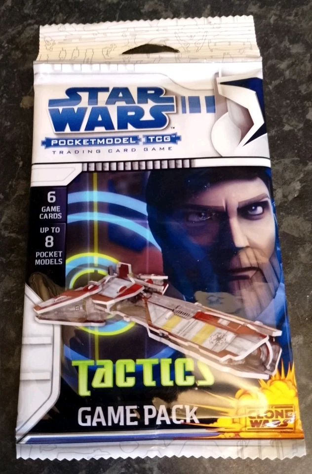 STAR WARS POCKET MODE TCG GAME The Clone Wars Tactics Obi Wan Bundle FREE UK P/P - Image 2 of 4