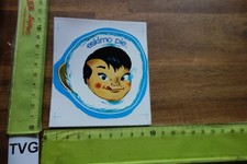 Alter Aufkleber Eis Ice Eiskrem Eiscreme ESKIMO PIE