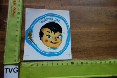 Alter Aufkleber Eis Ice Eiskrem Eiscreme ESKIMO PIE