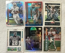 Miami Dolphins Football Card Lot (9) Dan Marino Jaylen Waddle Tyreek Hill