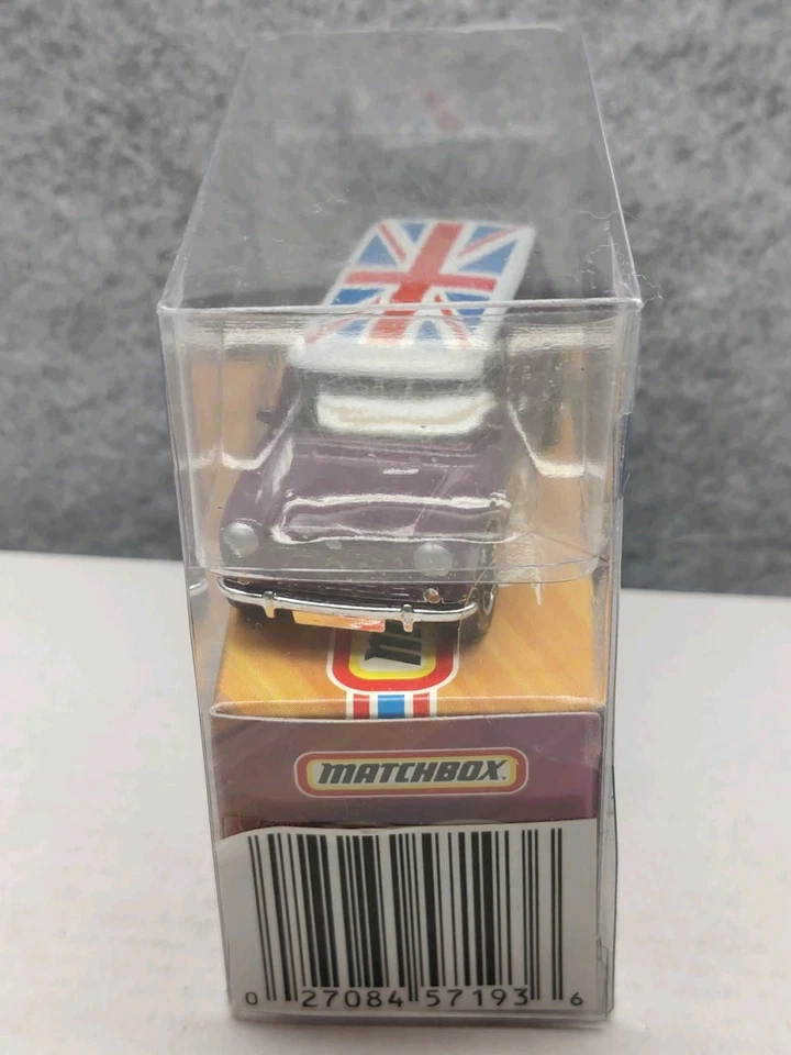 MATCHBOX 08 Superfast '65 Plum Austin Mini Van - VHTF  - Image 3 of 4