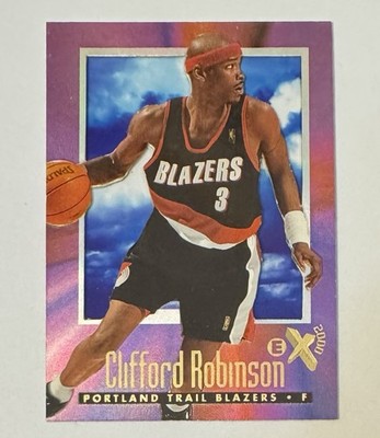 Clifford Robinson 1996-97 Skybox EX-2000 #58 - Portland Trail Blazers 
