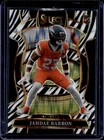 2025 Panini Select Football Zebra Shock Jahdae Barron #12