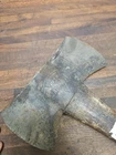 R31- antique 5 Lb Embossed No 50 Keen Kutter Double Bit Axe