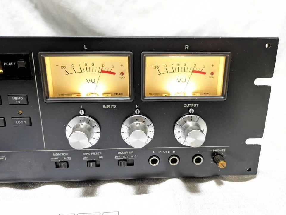 TASCAM 112MKII Professional 2-head cassette deck Fully Serviced New Belt - Image 3 of 4