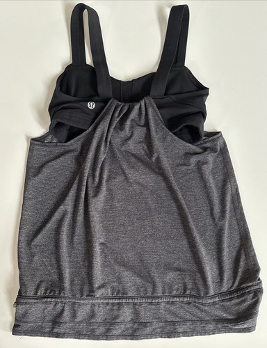 LULULEMON Youth Girls 6/7 Sleeveless Workout Lightweight Inside Bra~LOT OF 2 - Picture 4 of 10