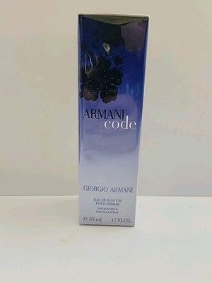 Armani Code By Giorgio Armani 1.7oz/ 50ml Eau de Parfum Vintage Batch Women