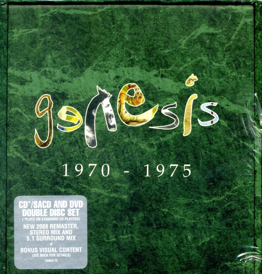 Genesis: 1970 - 1975 - Box mit 7 SACDs und 6 DVDs - Neu/Sealed