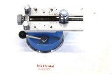 Degussa Frässockel Präzisions-Kugelgelenk-Modelltisch, Zahntechnik, Dentallabor,