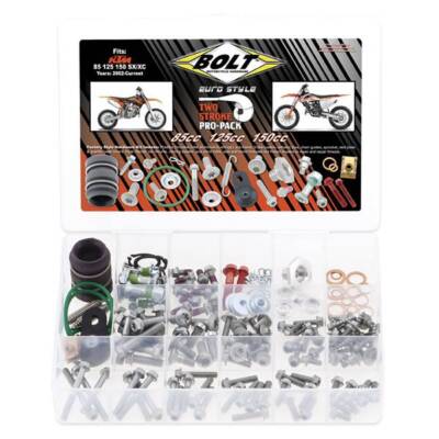 Bleu - Kit complet de boulons de carénage, 268 pièces, pour SUZUKI GSXR