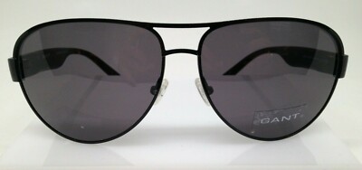 GANT GS 7018 Black Tortoise BLK-3 Aviator Metal Sunglasses Frame 62-14-140