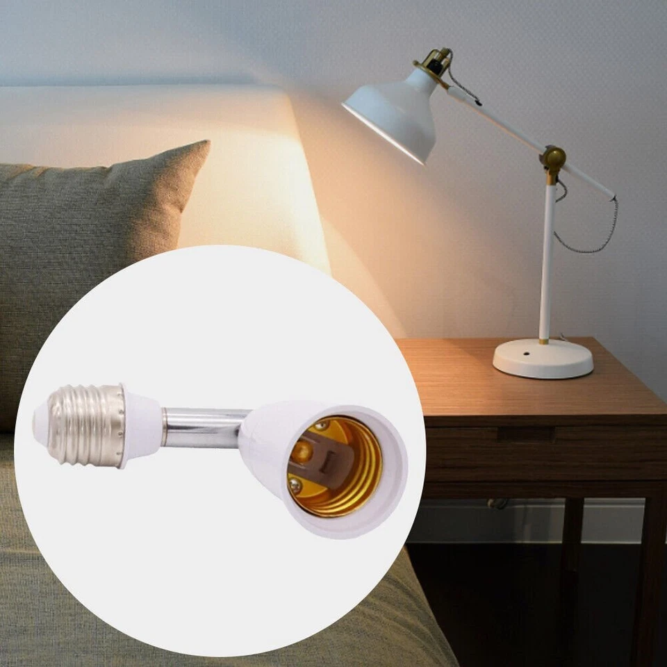 E26 E27 в E26 E27 конвертер гнезда лампы регулируемый держатель удлинителя лампы - Изображение 3 из 4