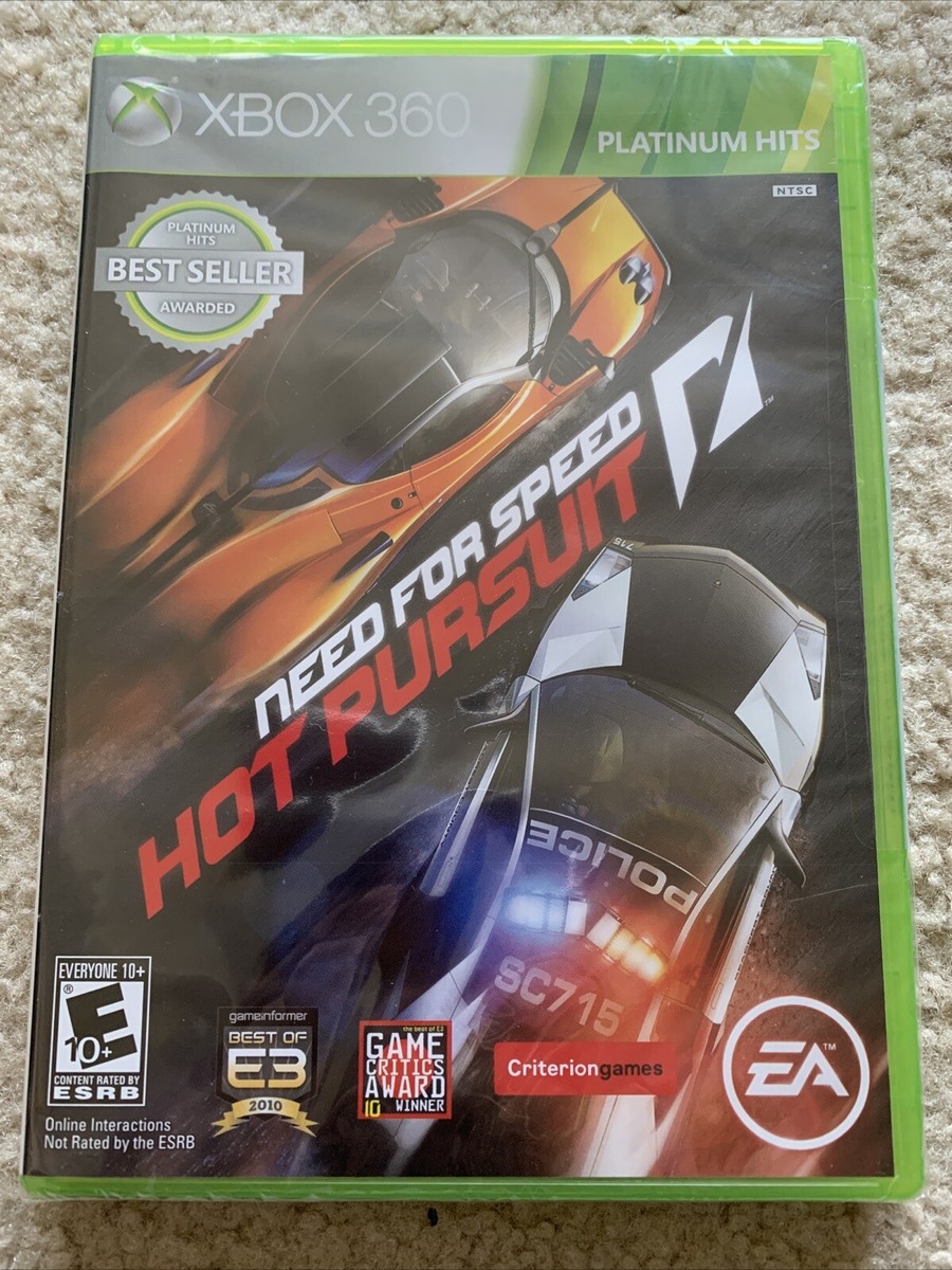 Need for Speed Hot Pursuit (Microsoft Xbox 360) Brand New Factory