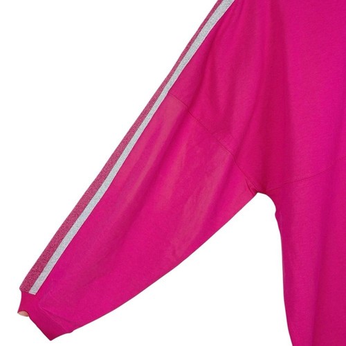 NWT Disney Parks Disneyland Imagination Pink Spirit Jersey Adult Sz M Glitter - Picture 8 of 11
