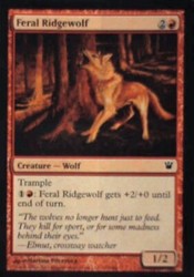 Feral Ridgewolf - Innistrad #142