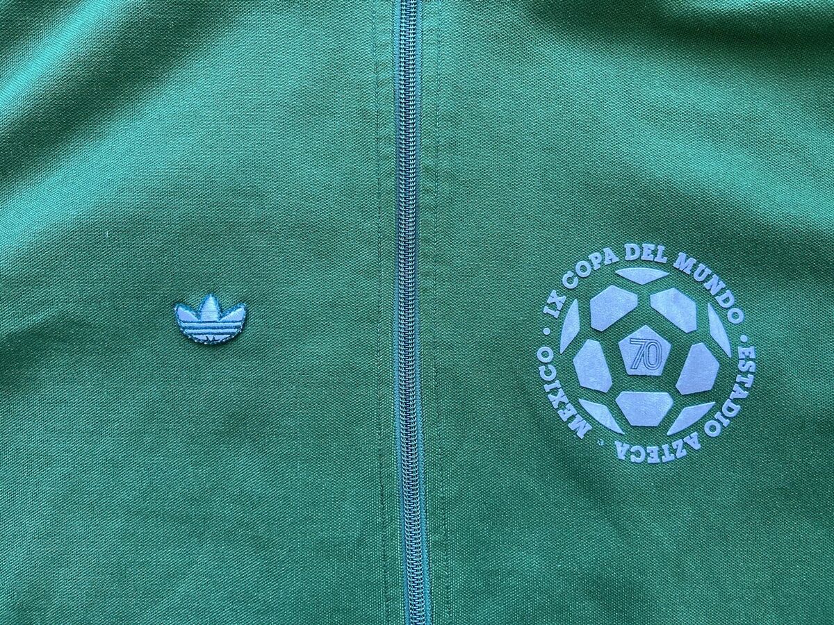 MEXICO 80s FOOTBALL SOCCER TRACK TOP JACKET RETRO ADIDAS MEXICO 80s FOOTBALL SOCCER TRACK TOP JACKET RETRO ADIDAS