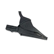 AEMC 5000.99 Safety Alligator Clip, Black (1000V CAT IV, 15A, UL V2)