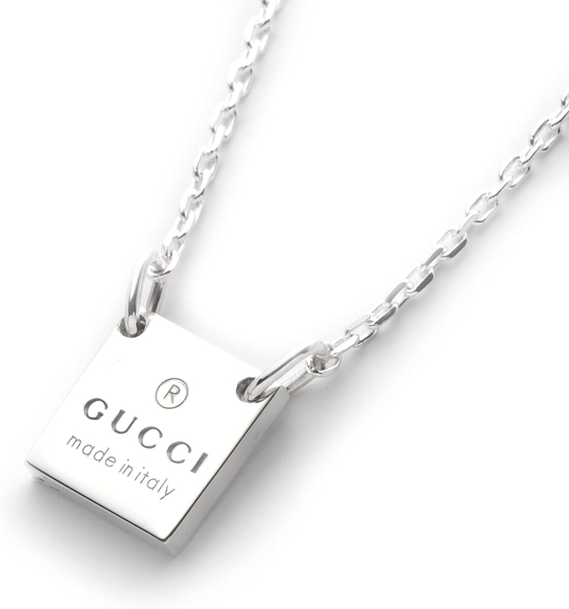 GUCCI silverネックレス 楽天市場】GUCCI グッチ ネックレス ダブルG シルバー SILVER925