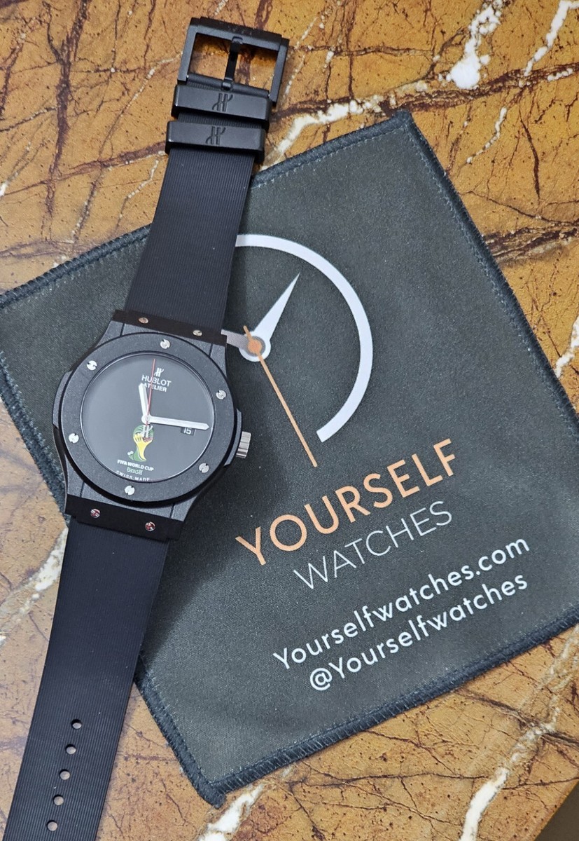 Hublot Atelier Fifa World Cup Brazil 2014 Black Dial Watch Hublot Atelier Fifa World Cup Brazil 2014 Black Dial Watch