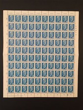 DDR ULBRICHT 1331 a x II DV BOGEN Bf3 DKZ B NEGATIV postfrisch ** u461