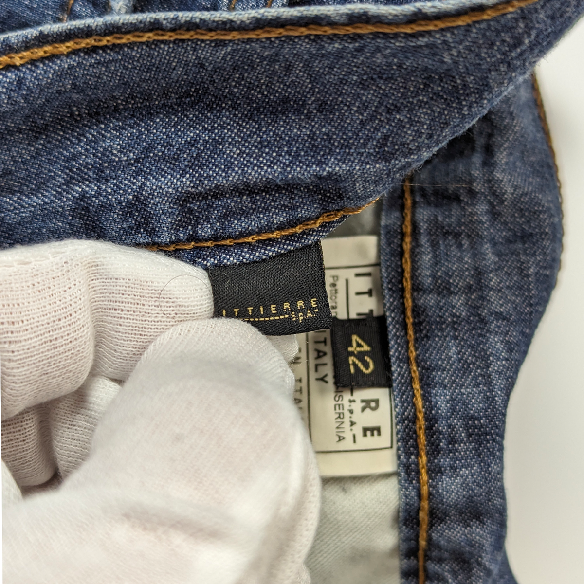 Just Cavalli Vintage Y2K 2000s Distressed Denim Jeans Mini Short