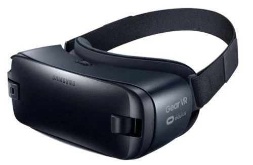 Samsung Gear VR 2 Oculus Virtual Reality Headset 2016 SM R323 Blue