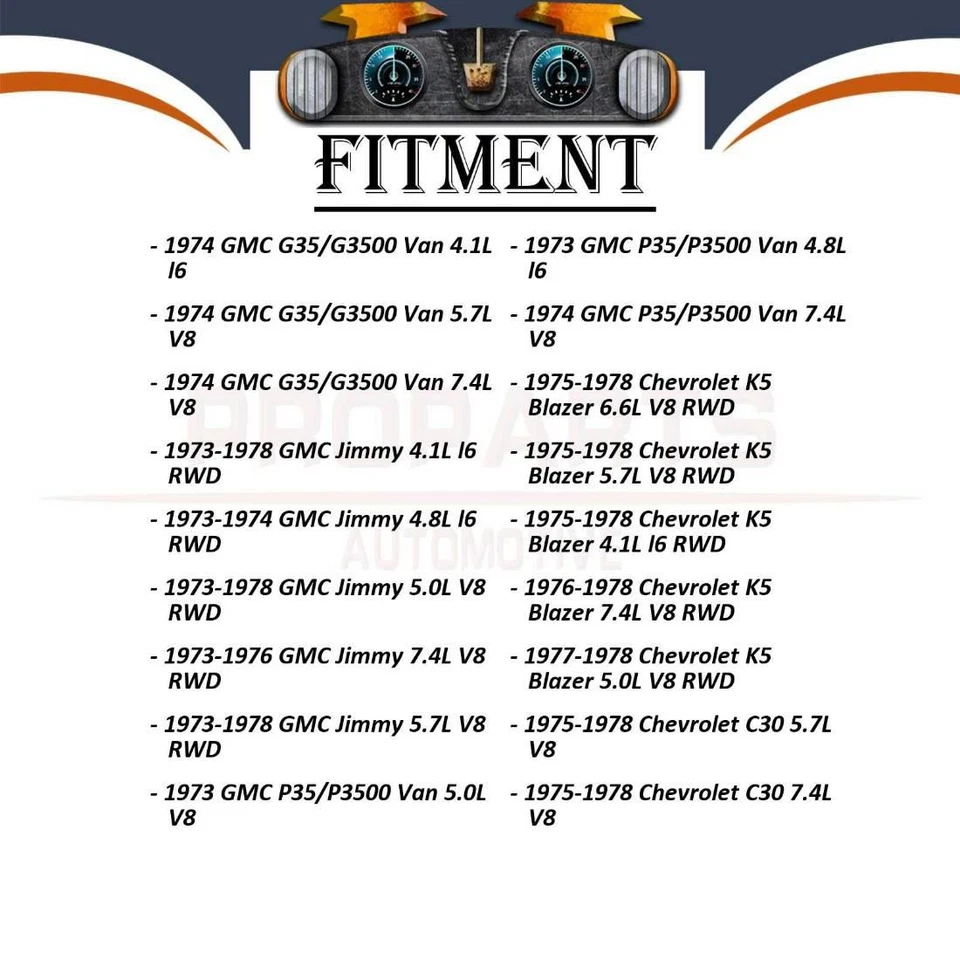 Kit delantero de manguera de freno hidráulico First Stop 2x para furgoneta GMC G15/G1500 1974 4,1 L Foto 3 de 4