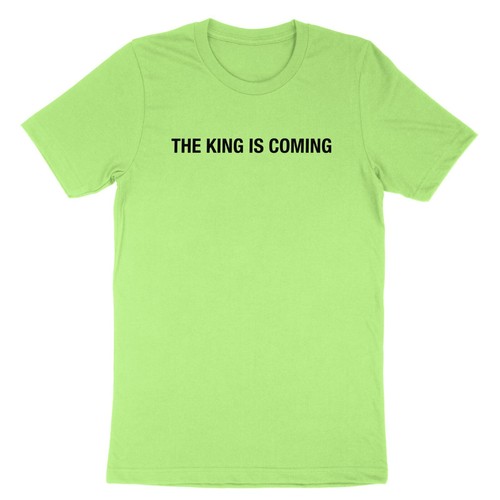 Jesus Shirt Gift for Christian Tee The King Is Coming Tshirt Faith Bible Religio - Picture 16 of 20