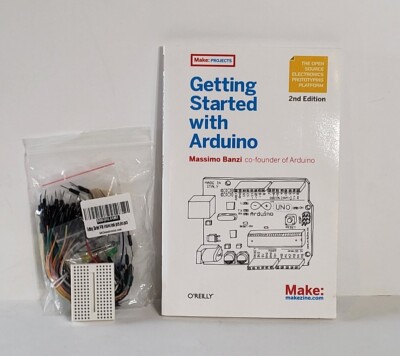 Make: GETTING STARTED WITH ARDUINO KIT Volume 2 Open Box Possible Partial Kit