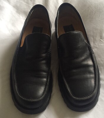 To Boot New York Adam Derrick Black Leather Slip On Loafer Dress Shoes Size 9 To Boot New York Adam Derrick Black Crocodile Men main image 4