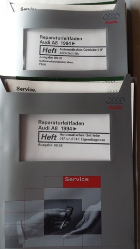 Reparaturleitfaden AUDI A8 D2/4D "Automat. Getriebe 01F Allrad+Eigendiagn."
