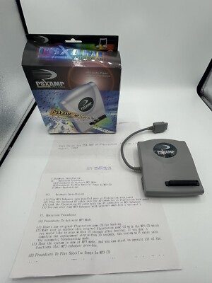 MP3 Card / Player / Adapter PSX AMP PlayStation With Instructions