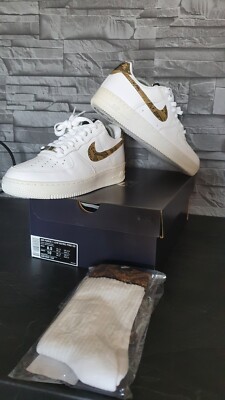 Nike Air Fore Low Ivory Snake US 8.5 EU 42