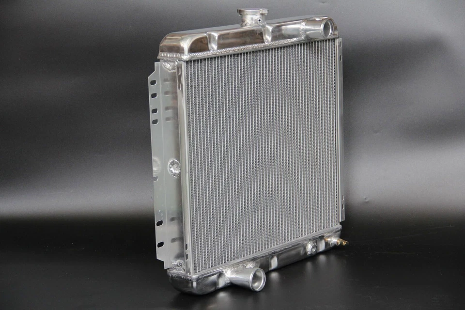 Radiador de aluminio de 3 filas para Ford Falcon Mustang 1967 68 69 1970 20" núcleo KKS339 Foto 2 de 4