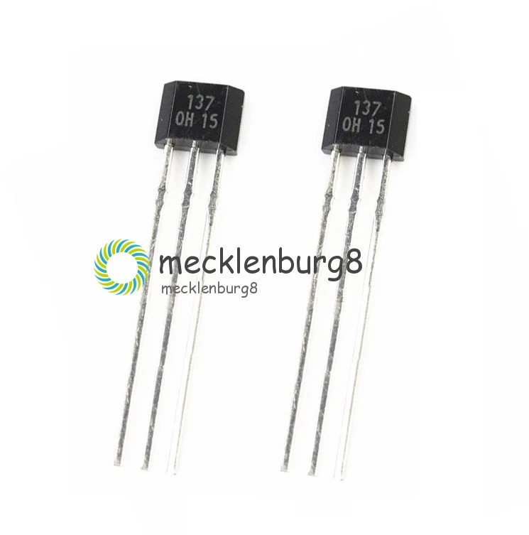 Sensor unipolar efecto Hall OH137 10 piezas IC OH 137 OH137 NUEVO - Imagen 2 de 4