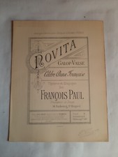 Novita Galop Valse Théorie et musique François Paul Partition Danse
