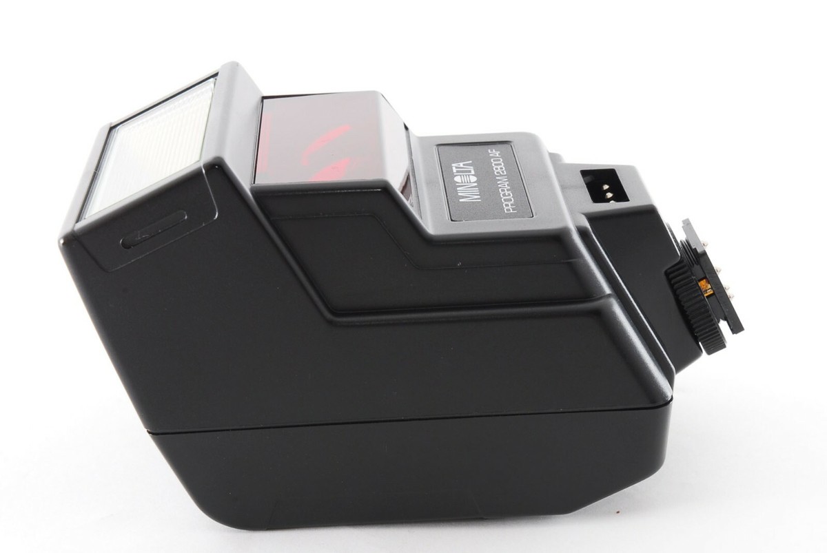 Minolta Program 2800 AF Flash for Maxxum 5000, 7000, 9000 w/case